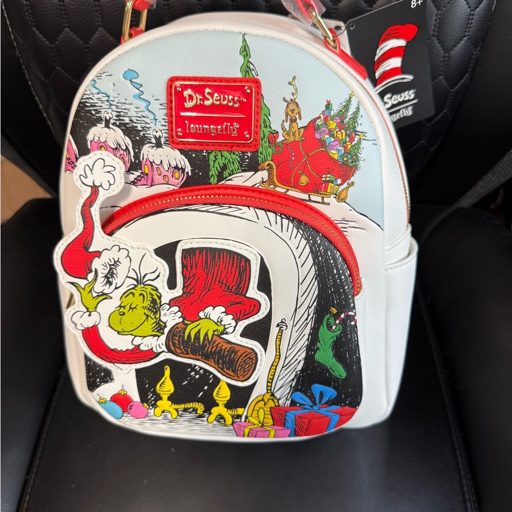Loungefly Dr. Seuss Grinch Backpack - NWT